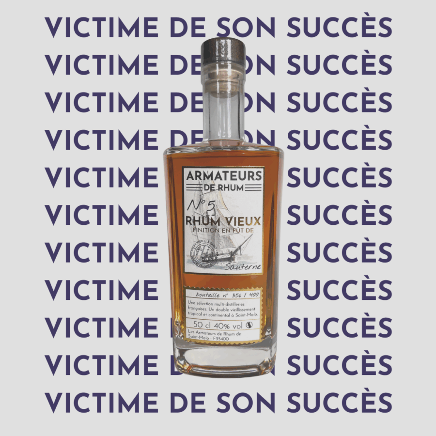Rhum Vieux - Finish ex-fût "Sauternes"- Cuvée n°5